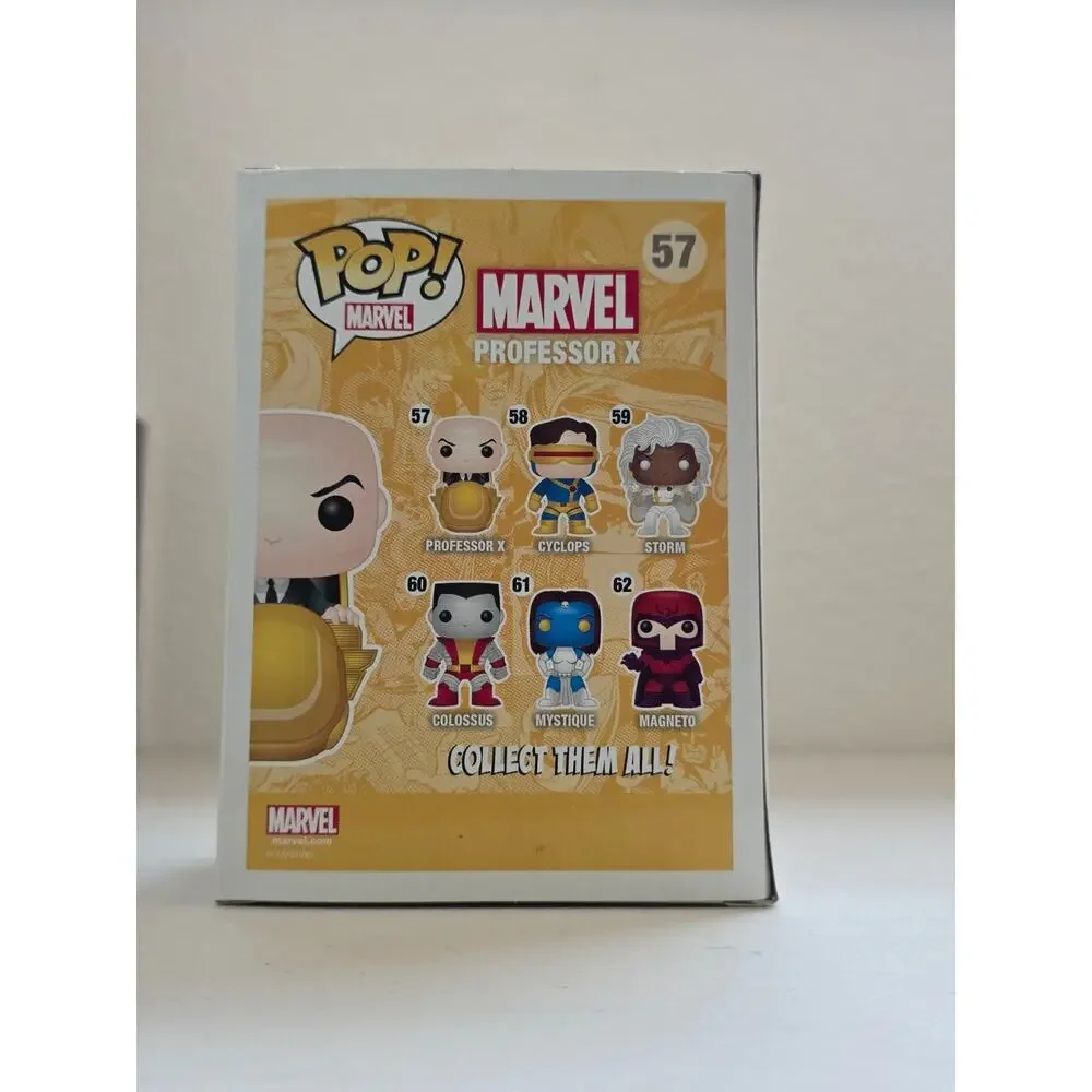 FUNKO POP! Marvel X-Men PROFESSOR X # 57 Vinyl Figure w/ protector box - Picture 3 of 7